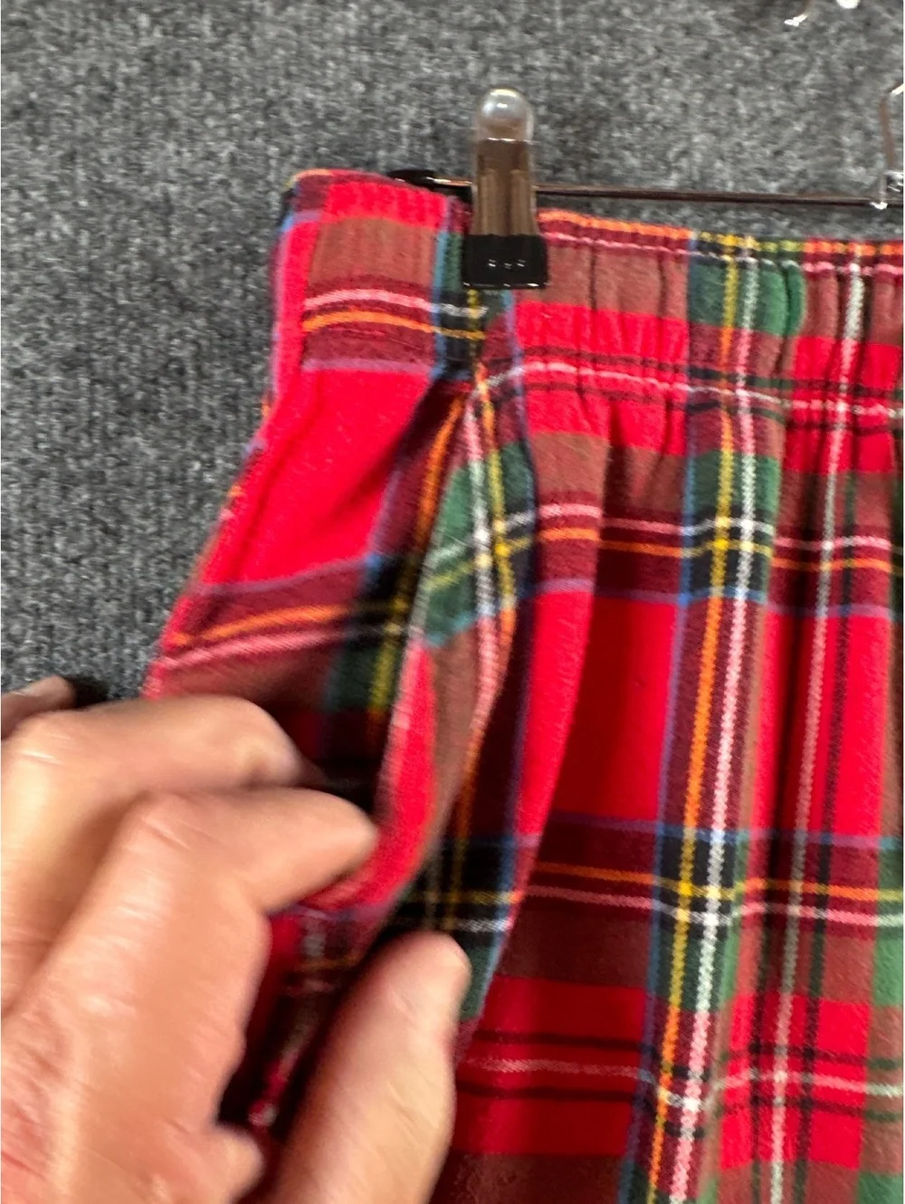 Old Navy Women’s Medium Red Green Tartan Plaid Flannel Pajama Pants